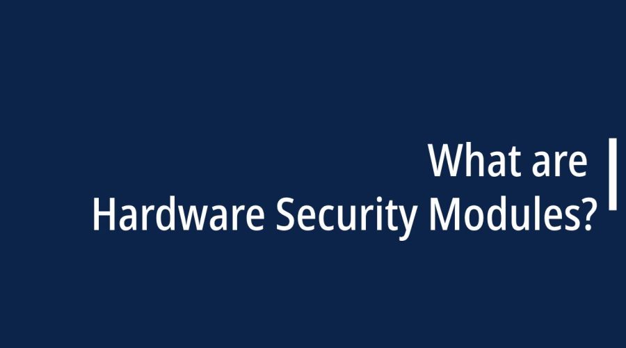 What are Hardware Security Modules?