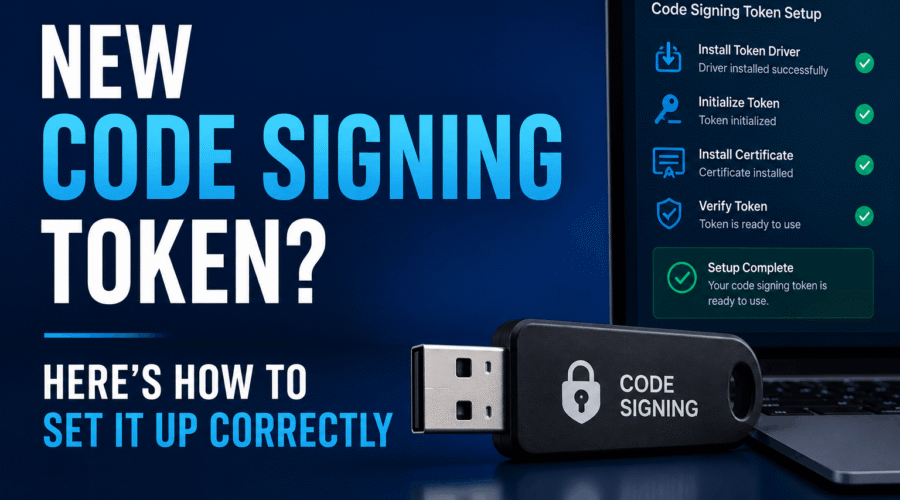 Code Signing Hardware Token Setup