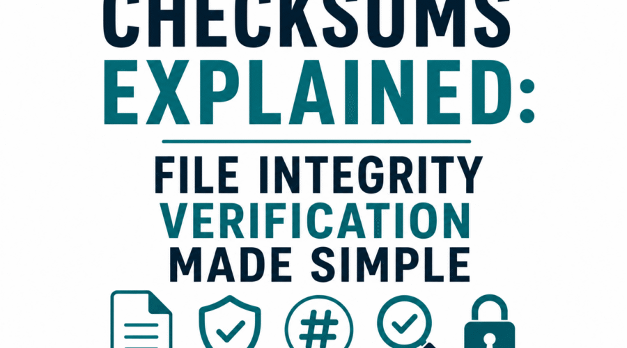 What Are Checksums