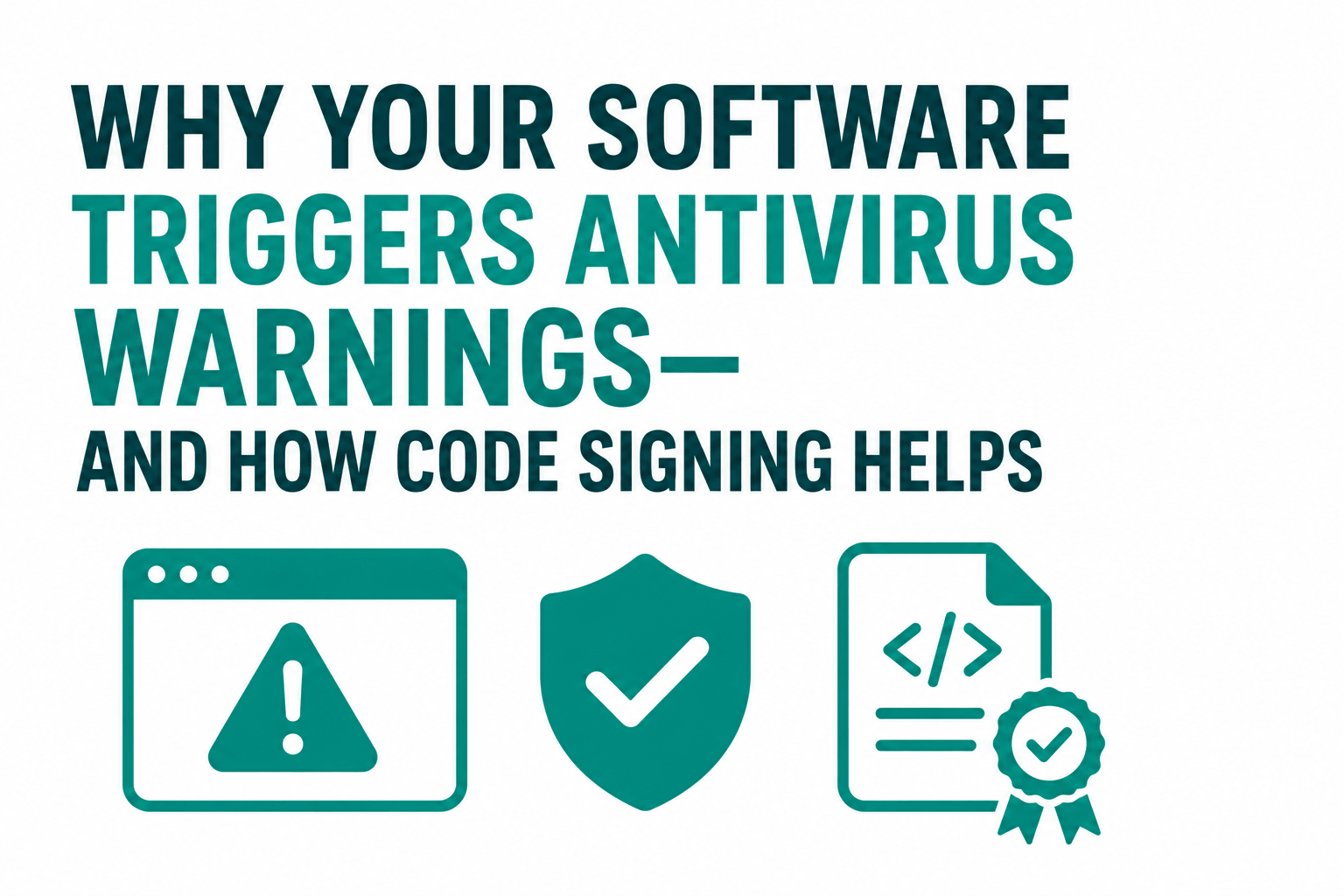 Code Signing vs Antivirus Warnings