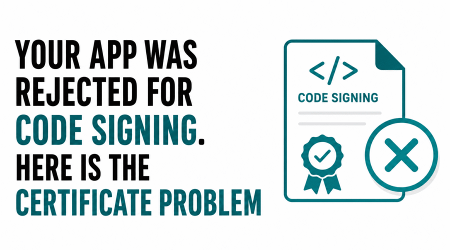 App Store Code Signing Errors