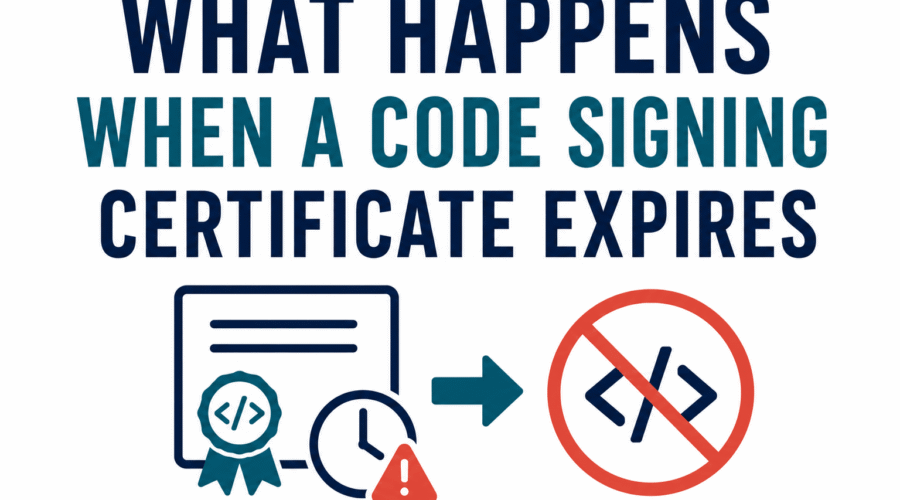Your Code Signing Certificate Expired